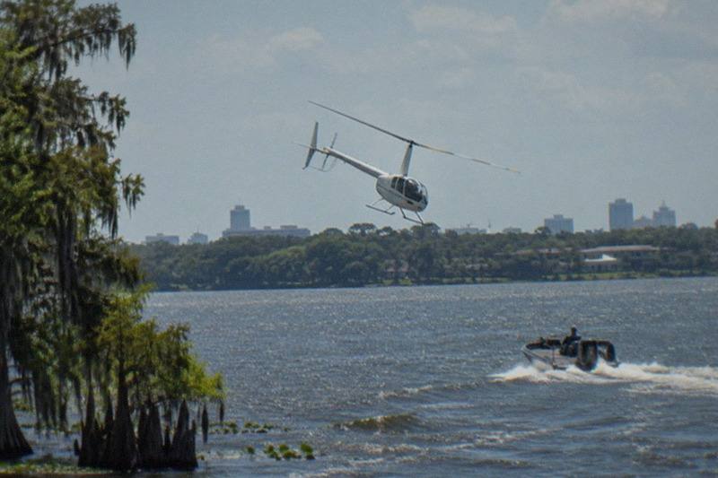 HeliCoaster Thrill Ride, Lake Toho